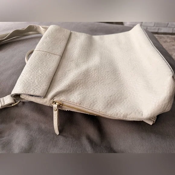 POVERTY FLATS by rian Cream Satchel - Picture 7 of 9